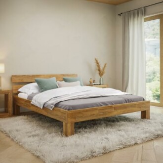 Skølm Floki Massivholzbett 160x200 cm